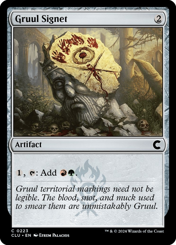 Gruul Signet (223) (Ravnica: Clue Edition)