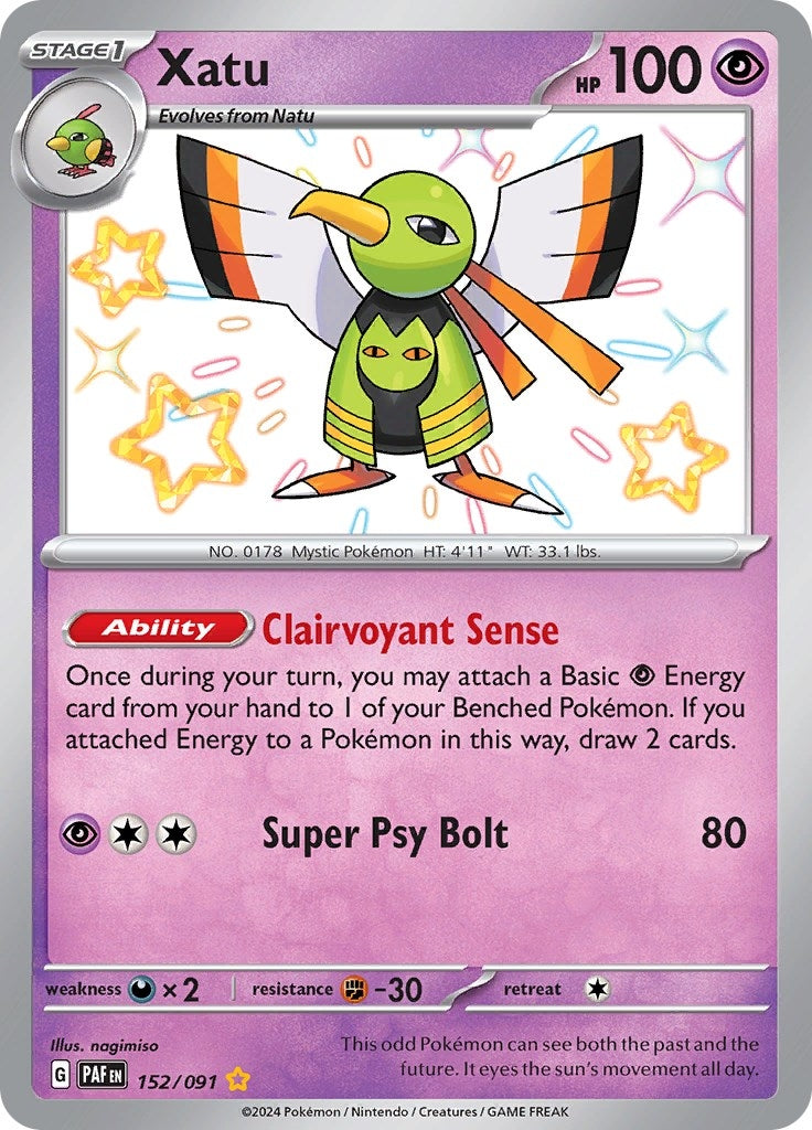 Xatu (152/091) (SV: Paldean Fates)
