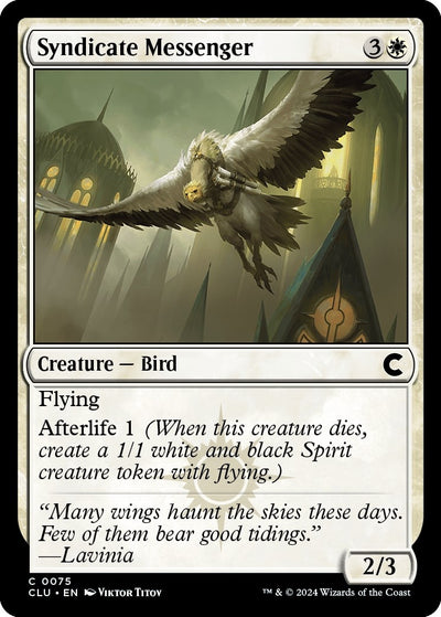 Syndicate Messenger (75) (Ravnica: Clue Edition)
