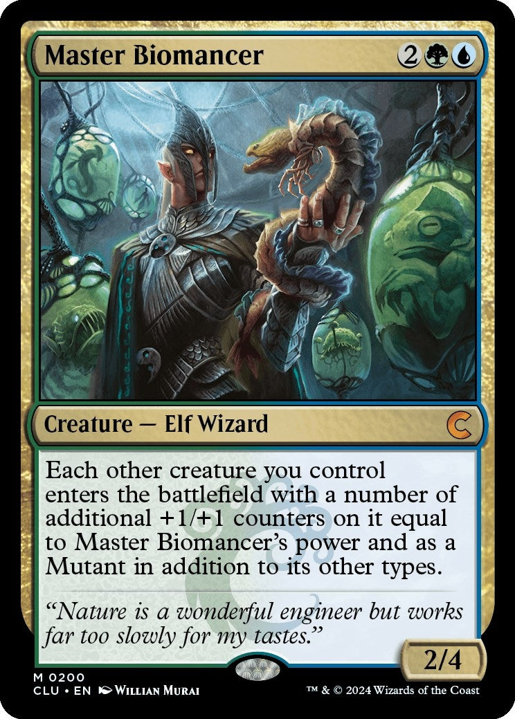 Master Biomancer (200) (Ravnica: Clue Edition)