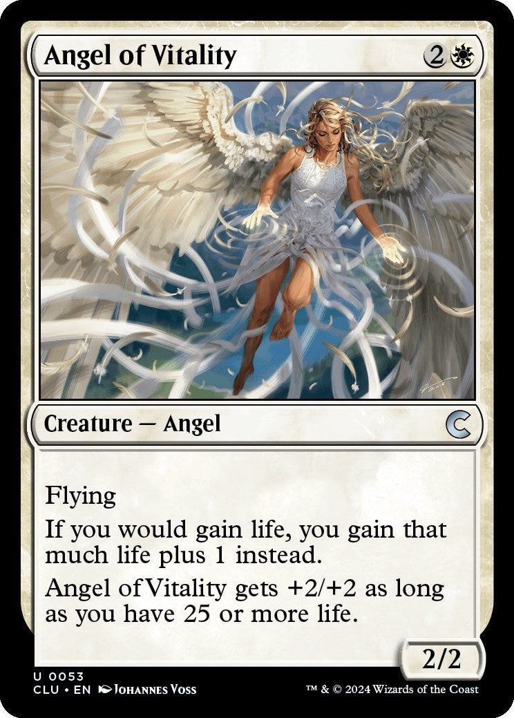 Angel of Vitality (53) (Ravnica: Clue Edition)