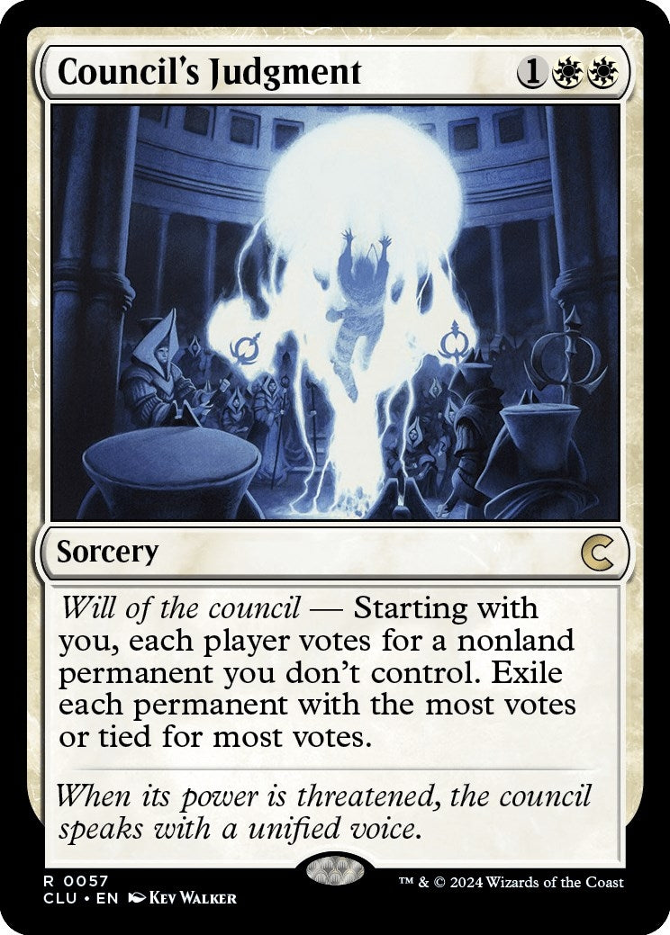 Council's Judgment (57) (Ravnica: Clue Edition)