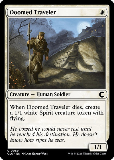 Doomed Traveler (59) (Ravnica: Clue Edition)