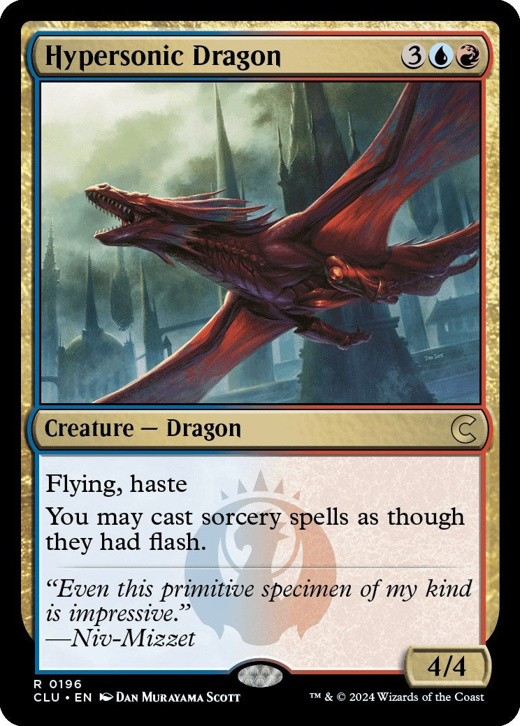 Hypersonic Dragon (196) (Ravnica: Clue Edition)