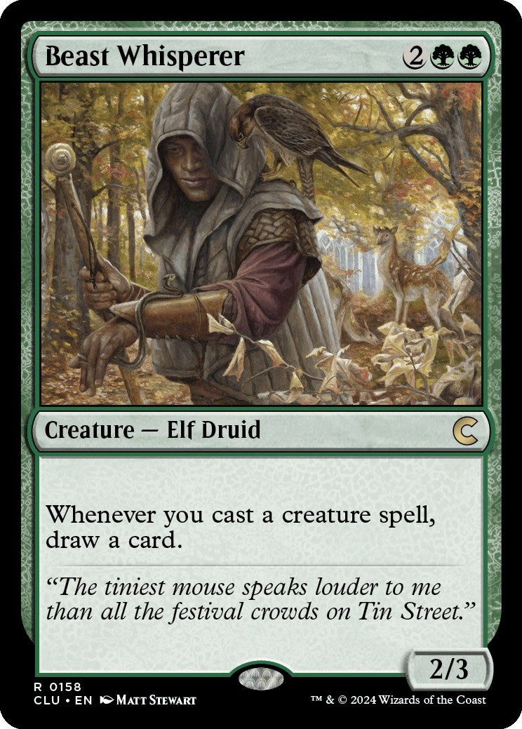 Beast Whisperer (158) (Ravnica: Clue Edition)