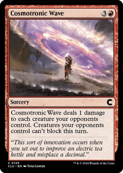 Cosmotronic Wave (129) (Ravnica: Clue Edition)