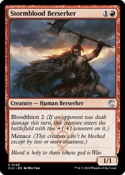 Stormblood Berserker (149) (Ravnica: Clue Edition)