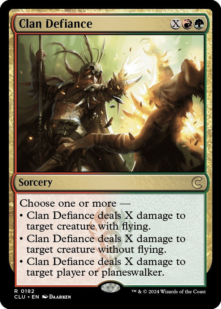 Clan Defiance (182) (Ravnica: Clue Edition)