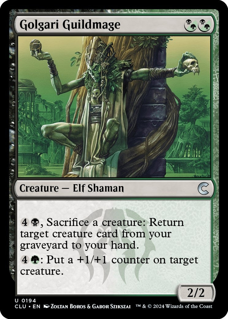 Golgari Guildmage (194) (Ravnica: Clue Edition)