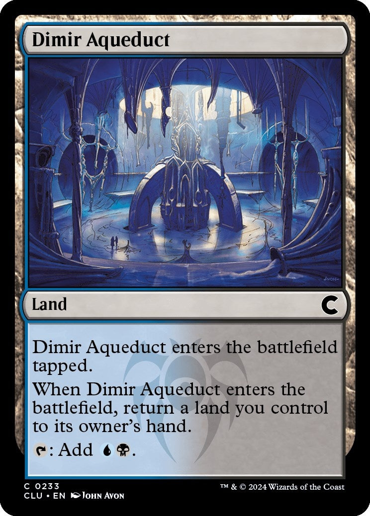 Dimir Aqueduct (233) (Ravnica: Clue Edition)