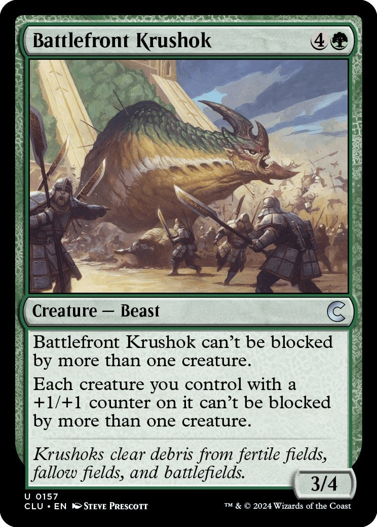 Battlefront Krushok (157) (Ravnica: Clue Edition)