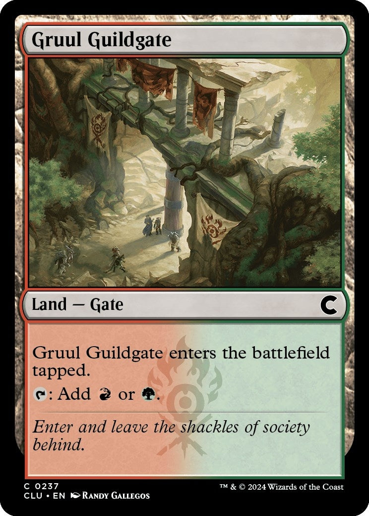 Gruul Guildgate (237) (Ravnica: Clue Edition)
