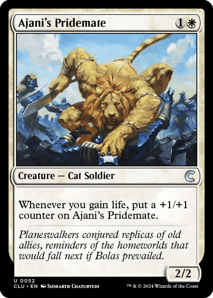 Ajani's Pridemate (52) (Ravnica: Clue Edition)