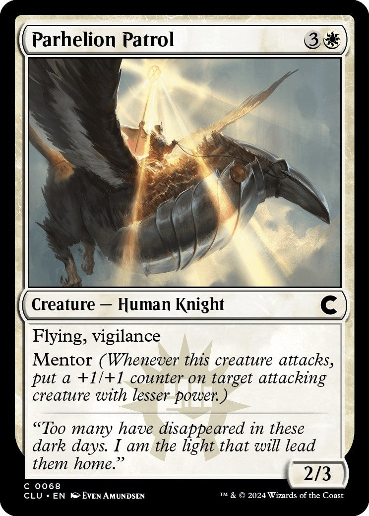 Parhelion Patrol (68) (Ravnica: Clue Edition)