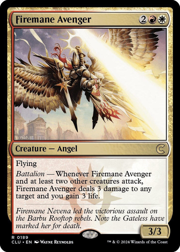 Firemane Avenger (189) (Ravnica: Clue Edition)