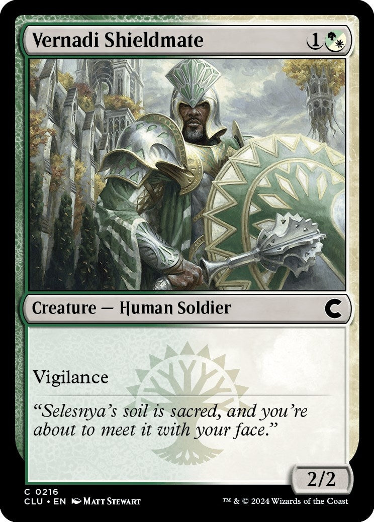 Vernadi Shieldmate (216) (Ravnica: Clue Edition)