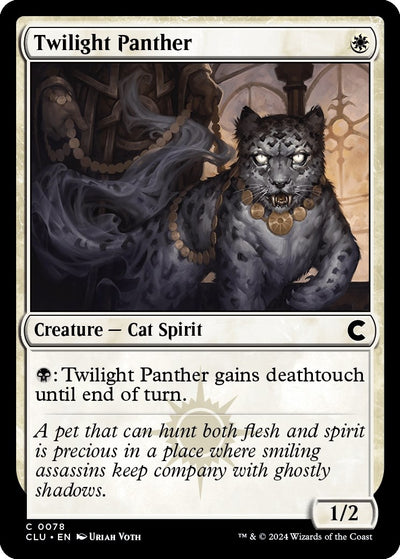 Twilight Panther (78) (Ravnica: Clue Edition)