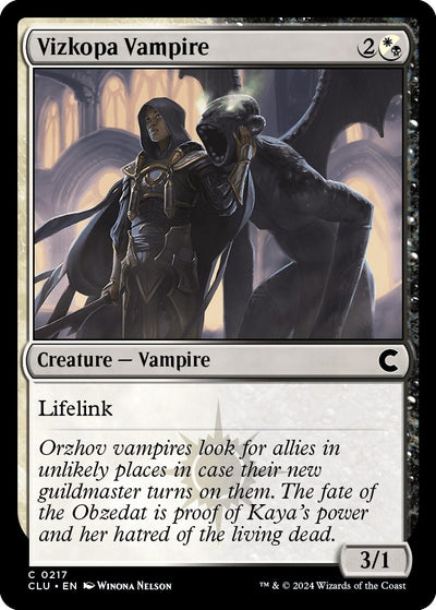 Vizkopa Vampire (217) (Ravnica: Clue Edition)