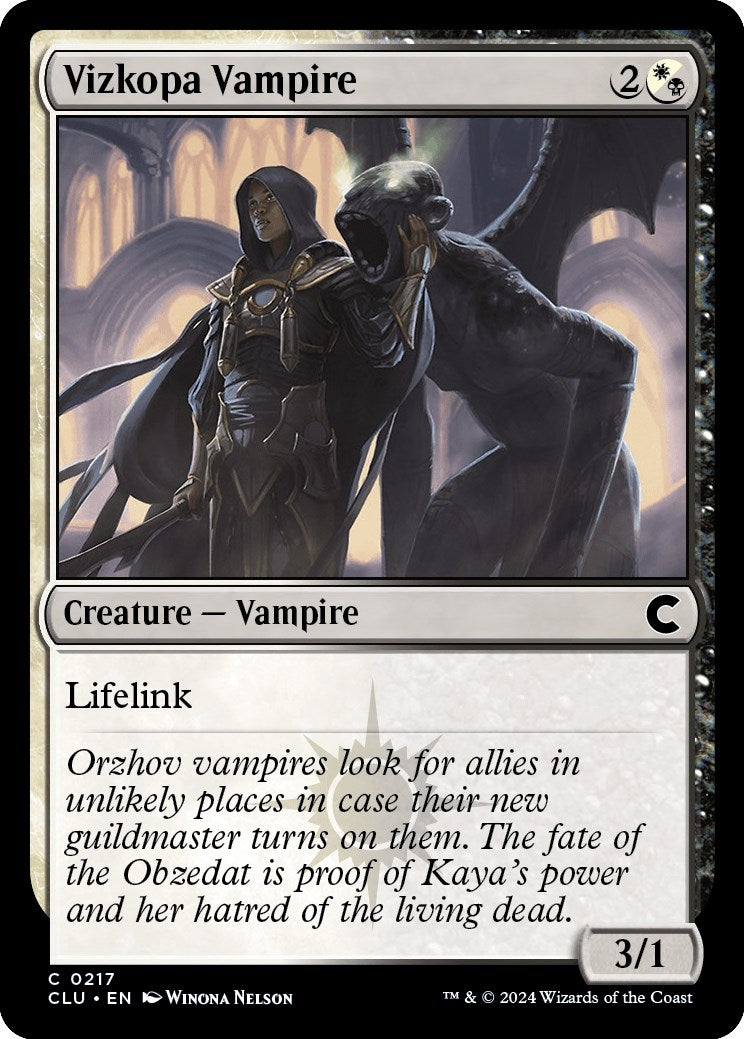 Vizkopa Vampire (217) (Ravnica: Clue Edition)