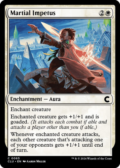 Martial Impetus (65) (Ravnica: Clue Edition)