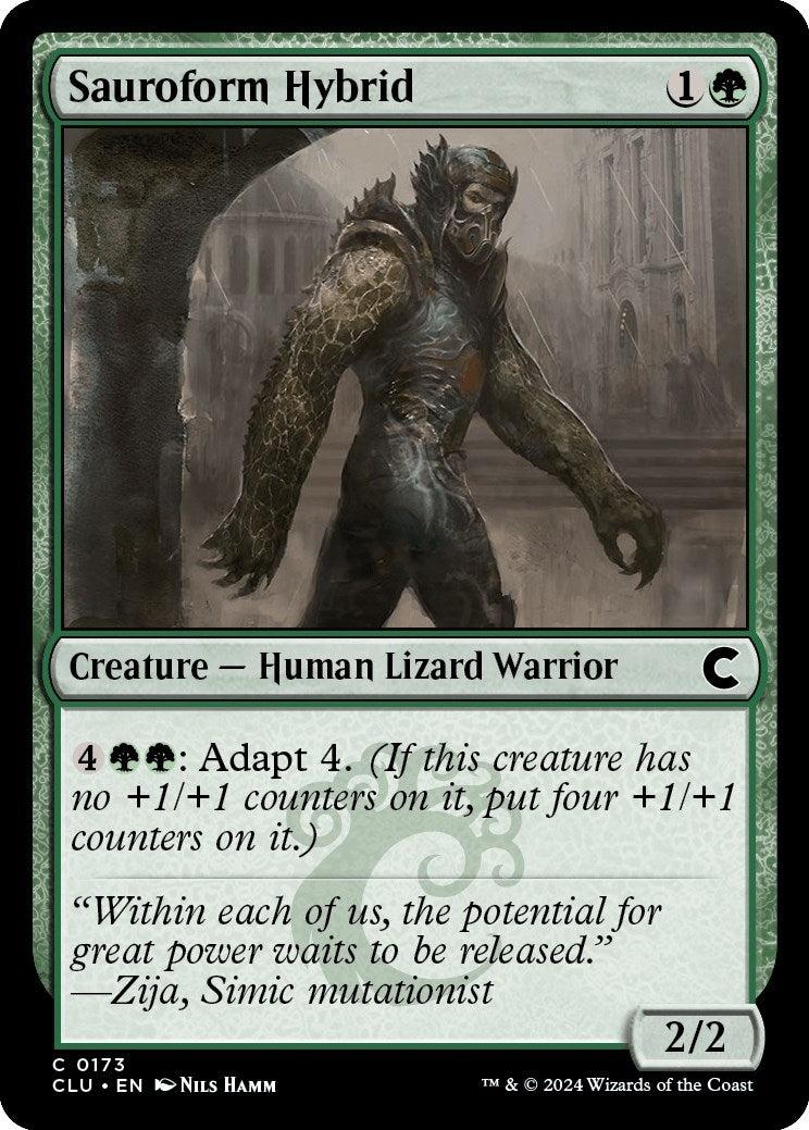 Sauroform Hybrid (173) (Ravnica: Clue Edition)