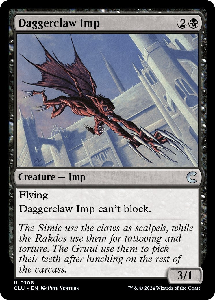 Daggerclaw Imp (108) (Ravnica: Clue Edition)