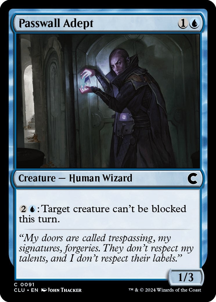 Passwall Adept (91) (Ravnica: Clue Edition)