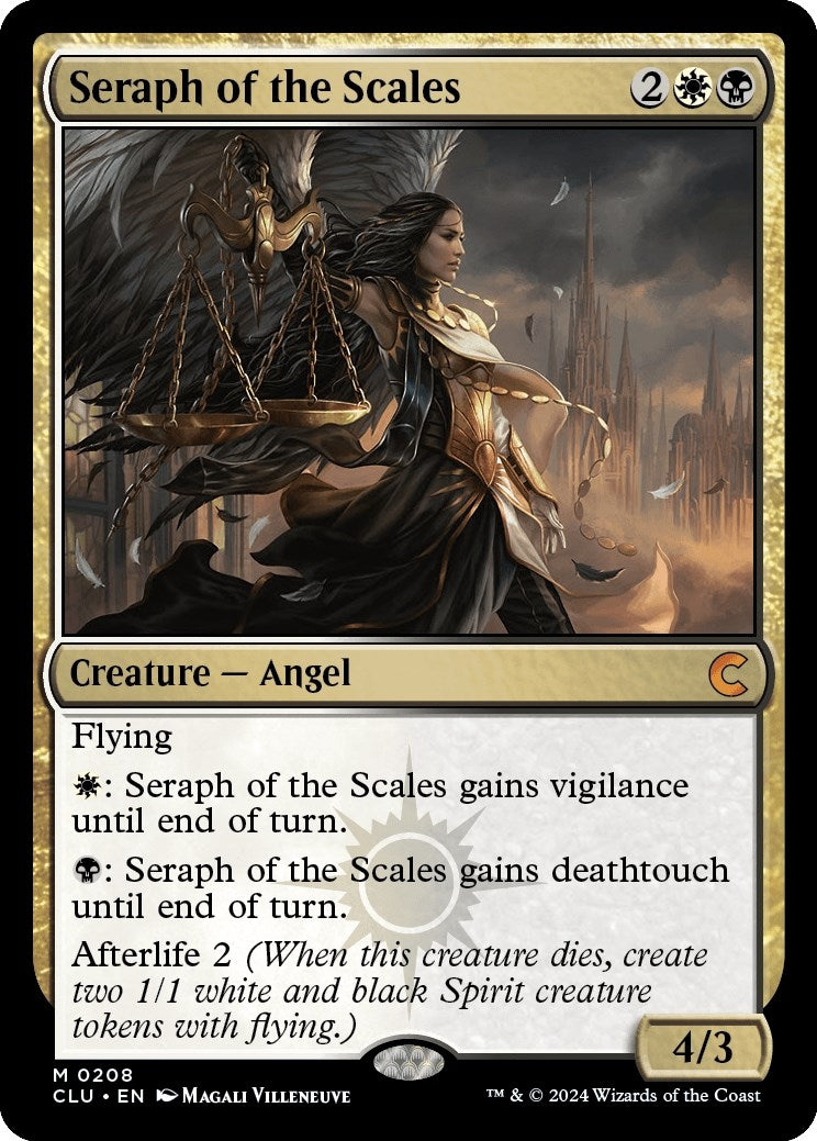 Seraph of the Scales (208) (Ravnica: Clue Edition)