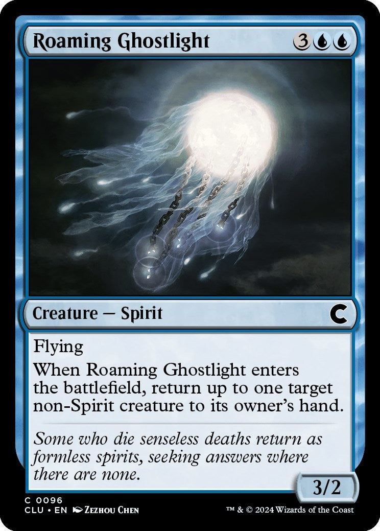 Roaming Ghostlight (96) (Ravnica: Clue Edition)