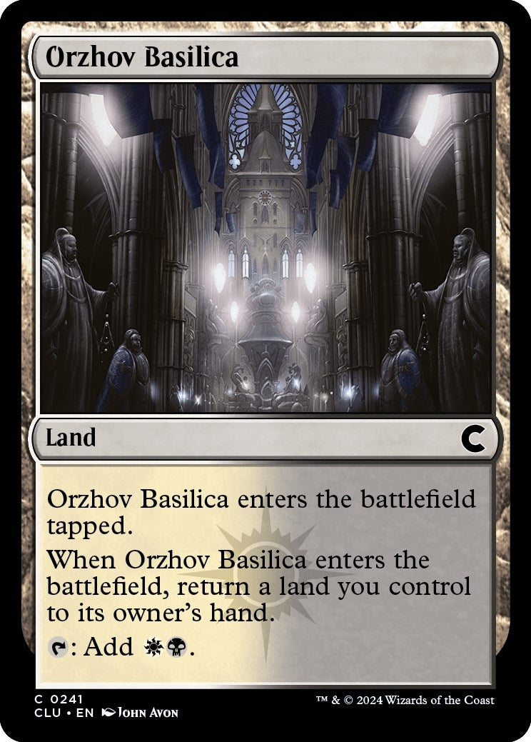 Orzhov Basilica (241) (Ravnica: Clue Edition)