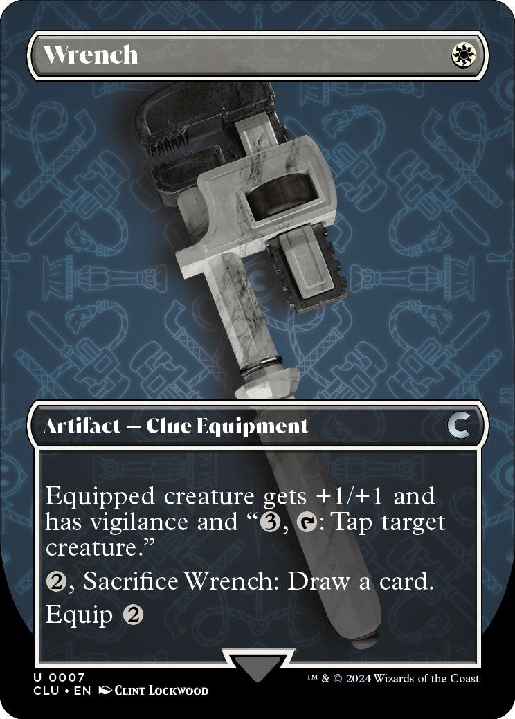 Wrench (Borderless) (7) (Ravnica: Clue Edition)