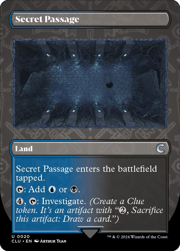 Secret Passage (Borderless) (20) (Ravnica: Clue Edition)