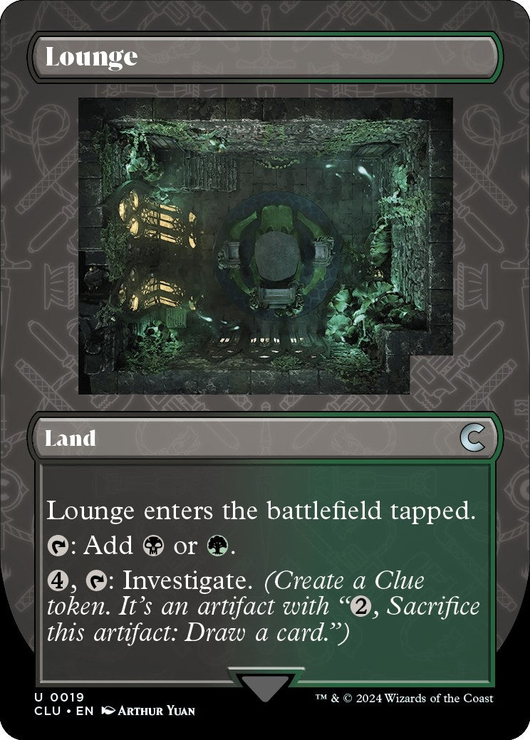 Lounge (Borderless) (19) (Ravnica: Clue Edition)