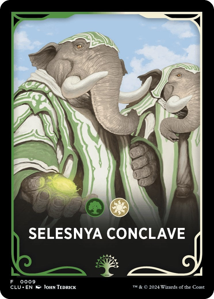 Selesnya Conclave Theme Card (9) (Ravnica: Clue Edition)
