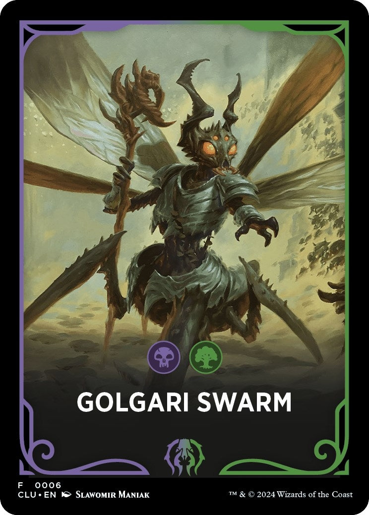 Golgari Swarm Theme Card (6) (Ravnica: Clue Edition)