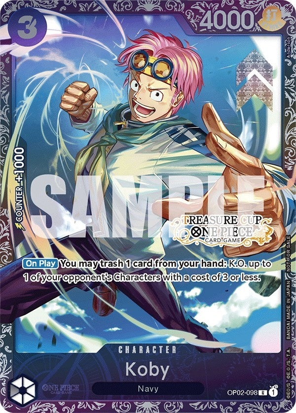 Image for Koby (Treasure Cup) (OP02-098) (One Piece Promotion Cards) - One Piece Card Game