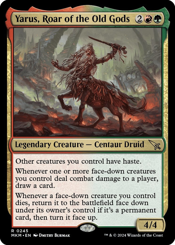 Yarus, Roar of the Old Gods (245) (Murders at Karlov Manor)