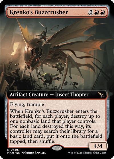 Krenko's Buzzcrusher (Extended Art) (405) (Murders at Karlov Manor)