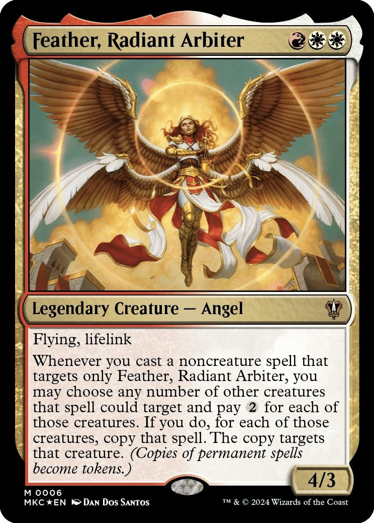 Feather, Radiant Arbiter (6) (Commander: Murders at Karlov Manor)