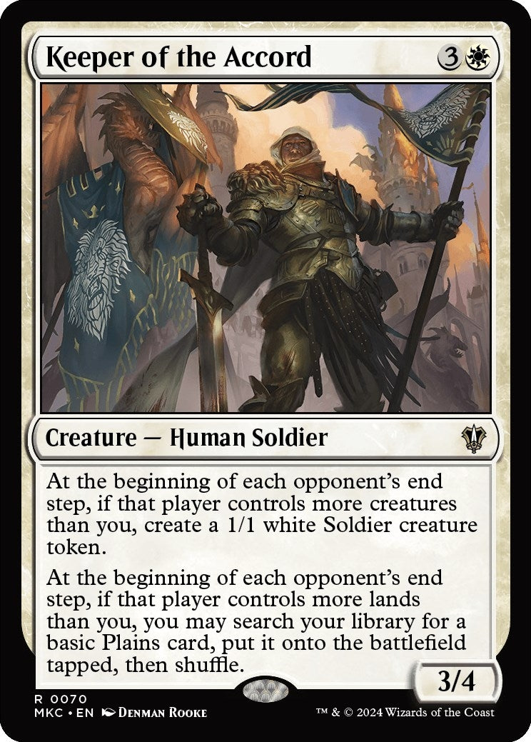 Keeper of the Accord (70) (Commander: Murders at Karlov Manor)