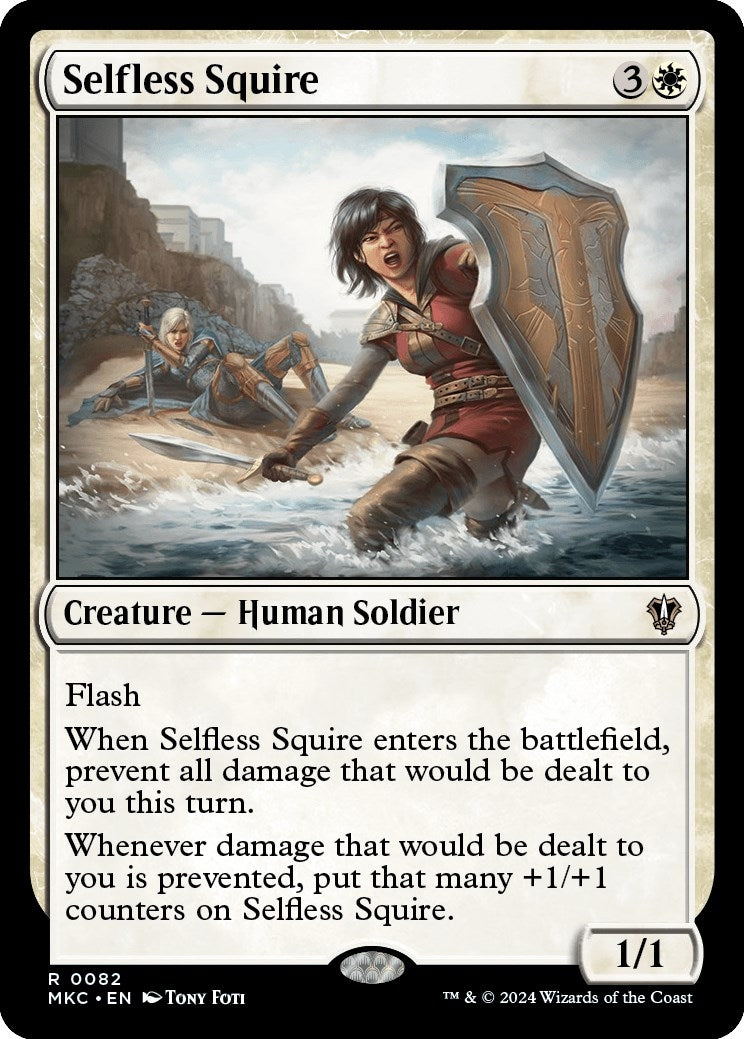 Selfless Squire (82) (Commander: Murders at Karlov Manor)