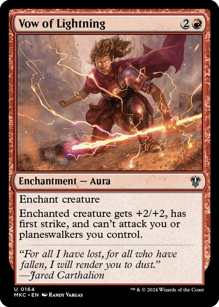 Vow of Lightning (164) (Commander: Murders at Karlov Manor)