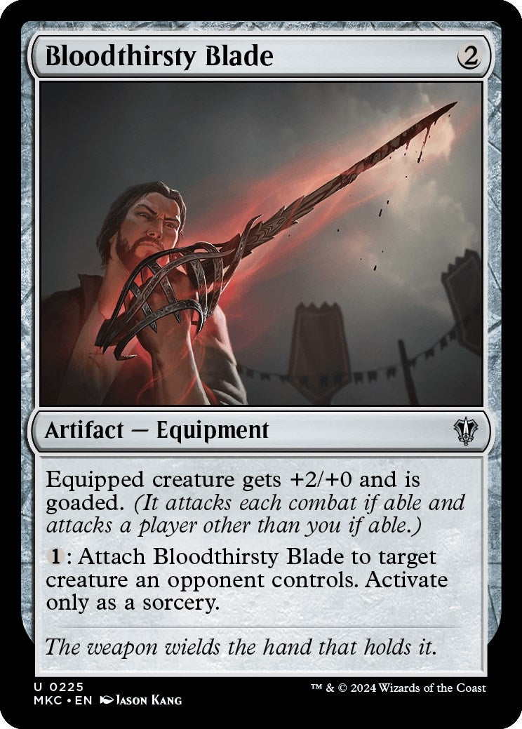 Bloodthirsty Blade (225) (Commander: Murders at Karlov Manor)