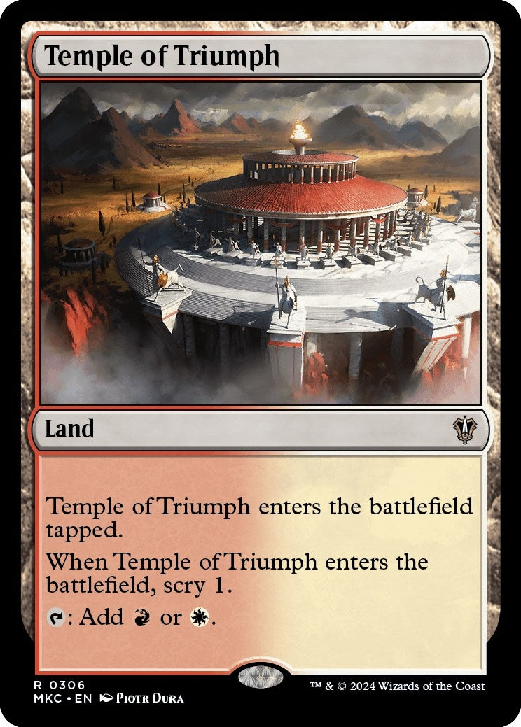 Temple of Triumph (306) (Commander: Murders at Karlov Manor)
