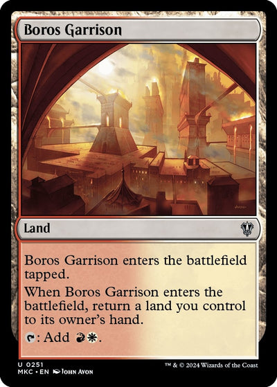 Boros Garrison (251) (Commander: Murders at Karlov Manor)