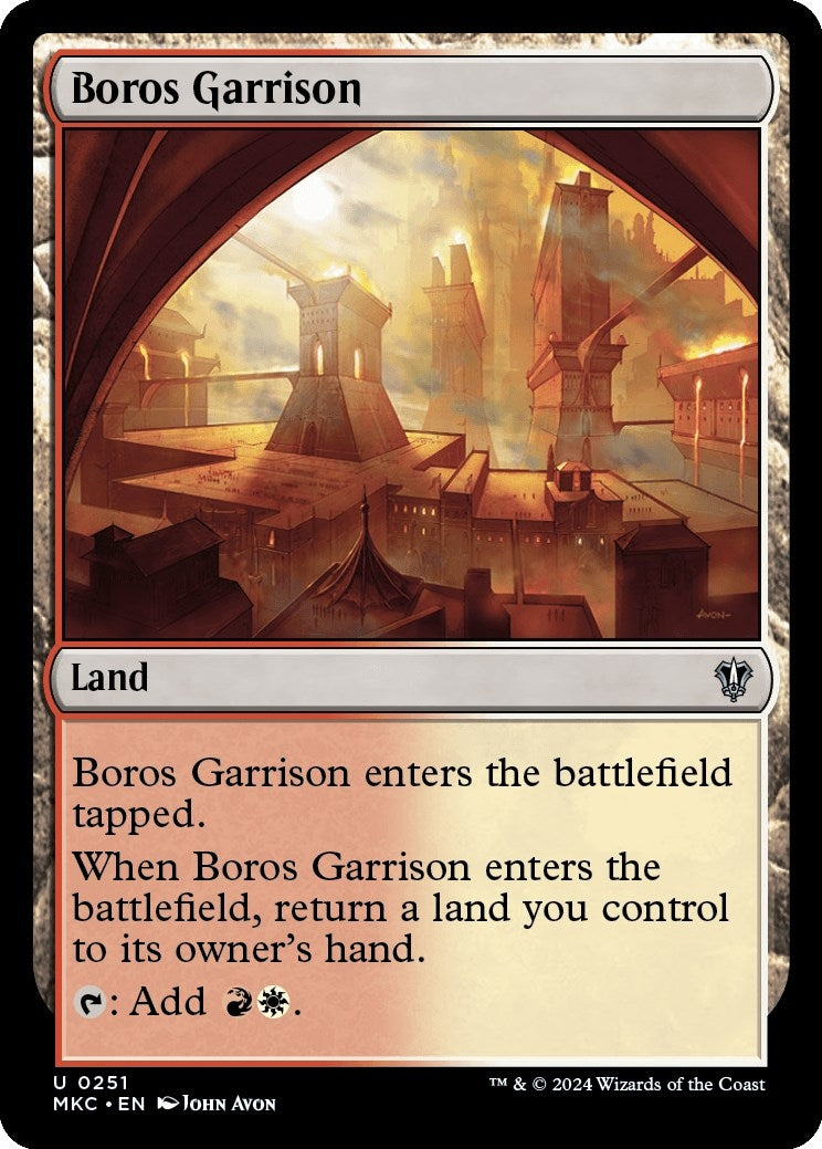 Boros Garrison (251) (Commander: Murders at Karlov Manor)