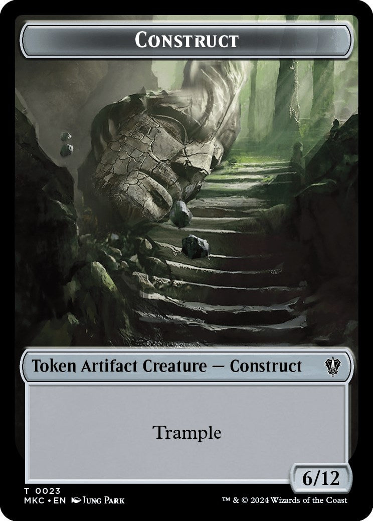 Construct // Soldier Double-Sided Token (23 // 3) (Commander: Murders at Karlov Manor)