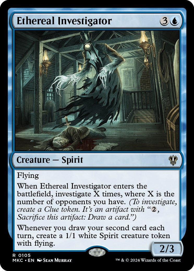 Ethereal Investigator (105) (Commander: Murders at Karlov Manor)