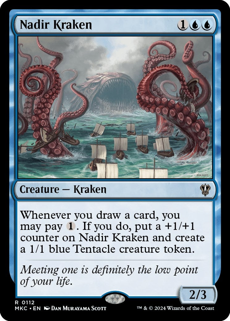 Nadir Kraken (112) (Commander: Murders at Karlov Manor)