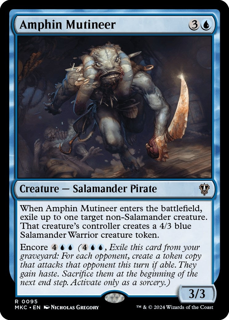 Amphin Mutineer (95) (Commander: Murders at Karlov Manor)
